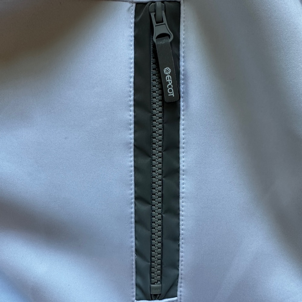 Epcot White Reflective Performance Jacket Xxl Fro… - image 2